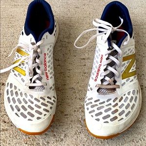 New Balance MINIMUS White and Gold men’s sneaker